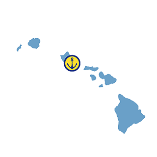 Map of Navy Region Hawaii